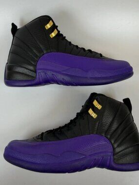 Jordan 12 Retro Field Purple Black Gold